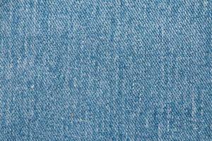 Denim blue jeans texture close up background top view photo