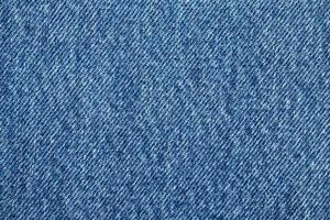 Denim blue jeans texture close up background top view photo