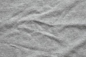 gray shirt fabric texture background photo