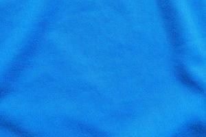 Blue football jersey clothing fabric texture sports wear background photo