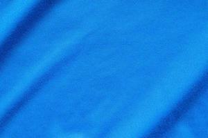 Blue football jersey clothing fabric texture sports wear background photo