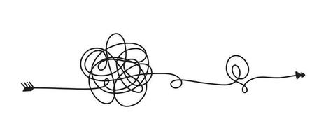 Hand drawn tangle scrawl sketchabstract Royalty Free Vector