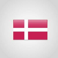 Denmark Flag Vector