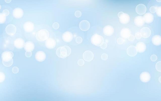 Sky blue bokeh soft light abstract background, Vector eps 10 illustration bokeh particles, Background decoration