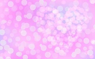 Valentine pink bokeh soft light abstract background, Vector eps 10 illustration bokeh particles, Background decoration