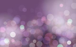 Purple bokeh soft light abstract background, Vector eps 10 illustration bokeh particles, Background decoration