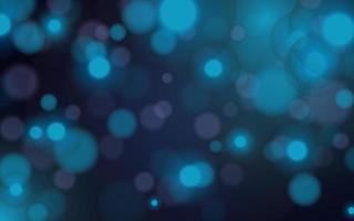 Dark and blue color bokeh soft light abstract background, Vector eps 10 illustration bokeh particles, Background decoration