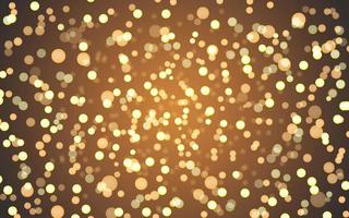 Golden luxury bokeh soft light abstract background, Vector eps 10 illustration bokeh particles, Background decoration