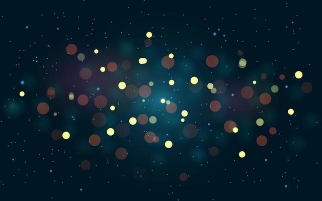 Galaxy luxury bokeh soft light abstract background, Vector eps 10 illustration bokeh particles, Background decoration