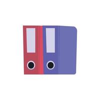 flat icon document holder vector illustration