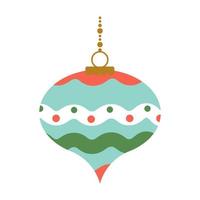 bolas de adornos navideños 17 vector