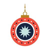 Christmas decorations ball 8 vector