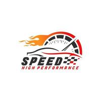 Fast and speed vector logo template