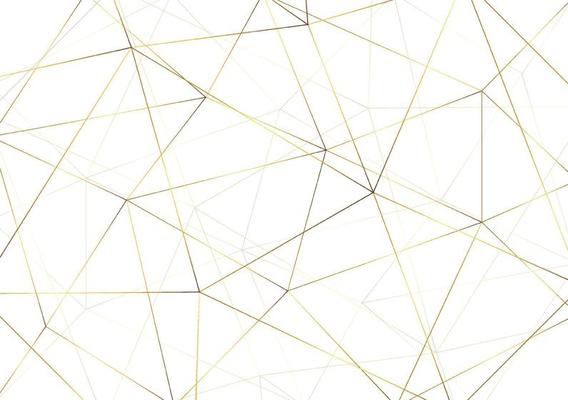 Abstract polygonal pattern luxury golden line with dark blue template background. premium style for poster, cover, print, artwork. Vector illustration