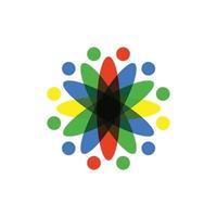 Community Colorfull Logo vector
