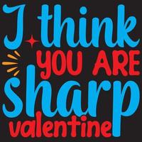I think you are sharp valentine vector