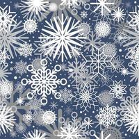 Snowflake Background Seamless Patterns vector