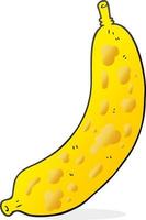 doodle character cartoon banana vector