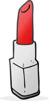 doodle character cartoon lipstick vector