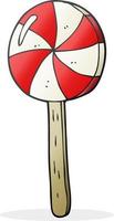 doodle character cartoon lollipop vector