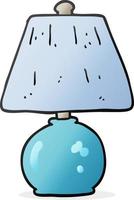 doodle character cartoon lamp vector