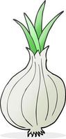 doodle character cartoon onion vector