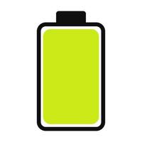 Battery charge status . Icon phone battery energy levels and power indicator. Recharge battery electricity . Accumulator smartphone load interface and progress bar generation vector