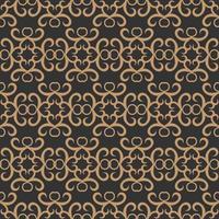 borneo ornament seamless pattern vector