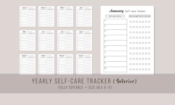 Self Care Planner Vector Art Icons And Graphics For Free Download Self Care Planner Vector Art Icons And Graphics For Free Download