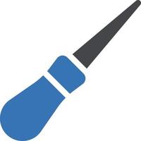 awl vector illustration on a background.Premium quality symbols.vector icons for concept and graphic design.
