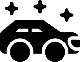 Ilustración de vector de brillo de coche en un fondo. Símbolos de calidad premium. Iconos vectoriales para concepto y diseño gráfico.