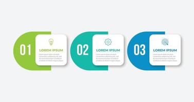 Timeline infographic design element and number options. Business concept with 3 steps. Can be used for workflow layout, diagram, annual report, web design. Vector business template for presentation.