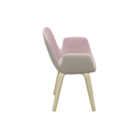 Realistic Chair Illustration. 3D Render. png