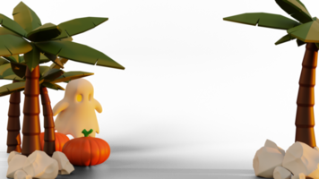 Halloween 3d background png