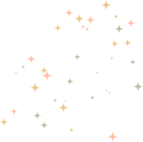 elemento colorido brillo estrella png