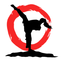 karate logotyp ikon png