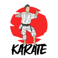 karate logotyp ikon png