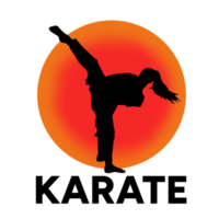 Karate logo simple png