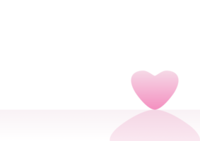 feliz día de san valentín para el fondo. corazones de papel, nubes y png