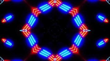 Rotating nuclear reactor core. Kaleidoscope VJ loop. video