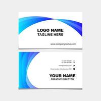 business card design template vector