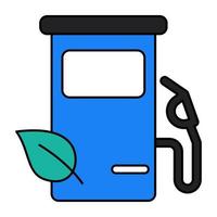 Premium download icon of petrol pump vector