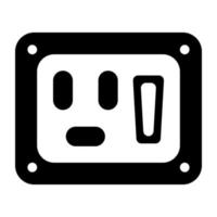 Switchboard icon in premium design vector