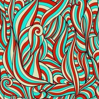 Seamless pattern background with abstract waves. Sea pattern vector