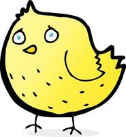 doodle character cartoon bird vector