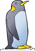 doodle character cartoon penguin vector