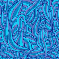 Seamless pattern background with abstract waves. Sea pattern vector