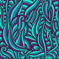 Seamless pattern background with abstract waves. Sea pattern vector