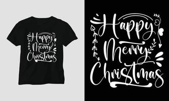 diseño de camiseta de navidad svg, vector