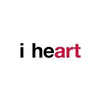 I heart vector illustration design